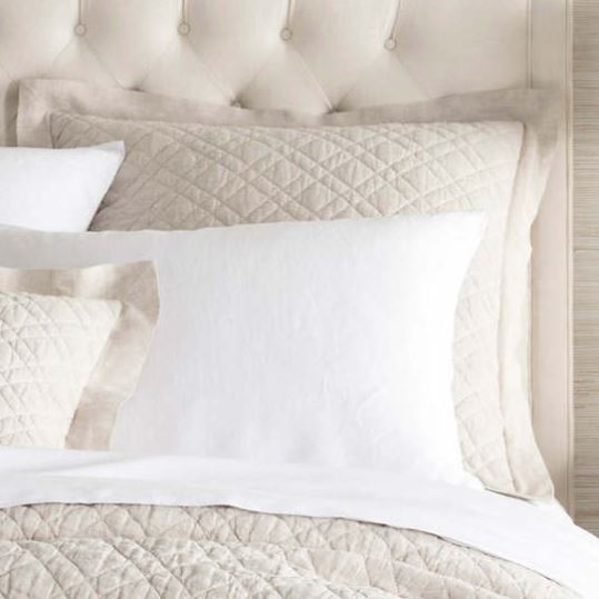 Washed Linen Natural Sham