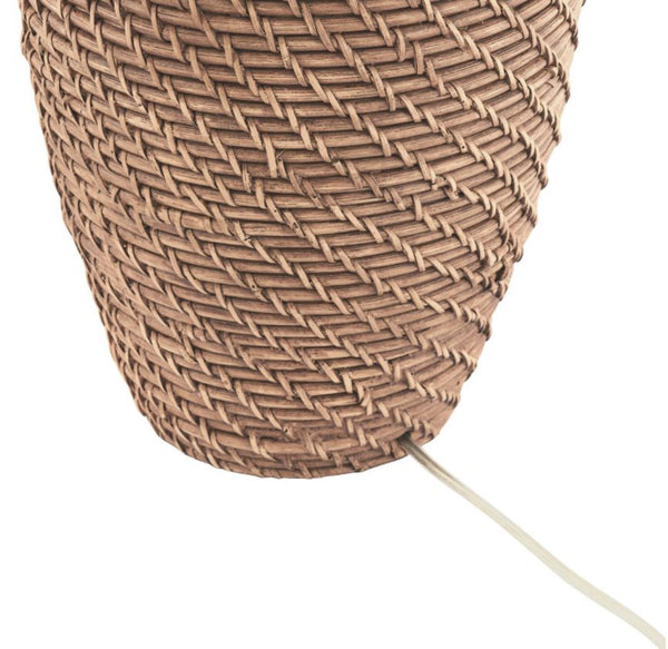 Whirley Rattan Table Lamp
