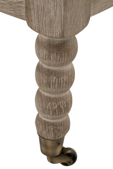 Pearl Carved Spool Chair