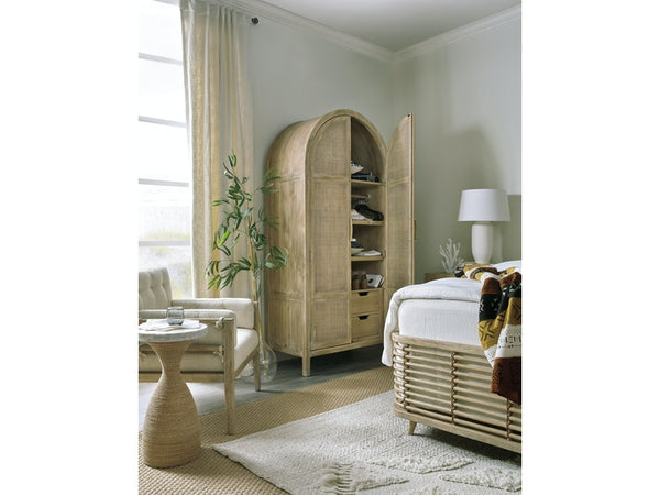 Malibu Rattan Wardrobe