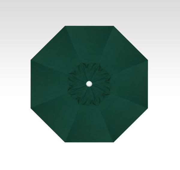 7.5' Push Button Tilt Octagon Forest Green