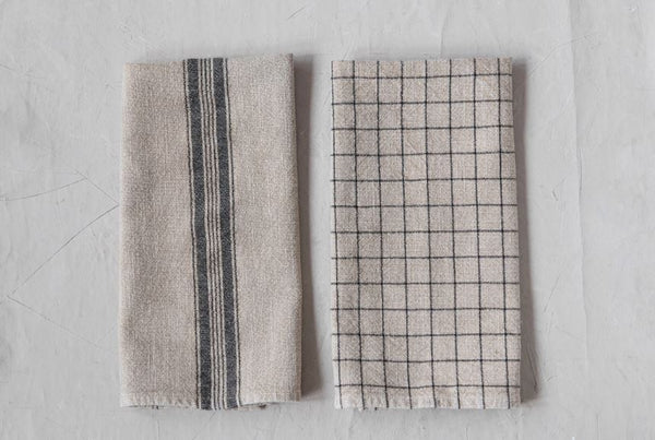 Woven Cotton Tea Towels