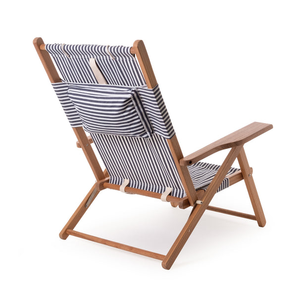 Tommy Beach Chair - Navy Stripe