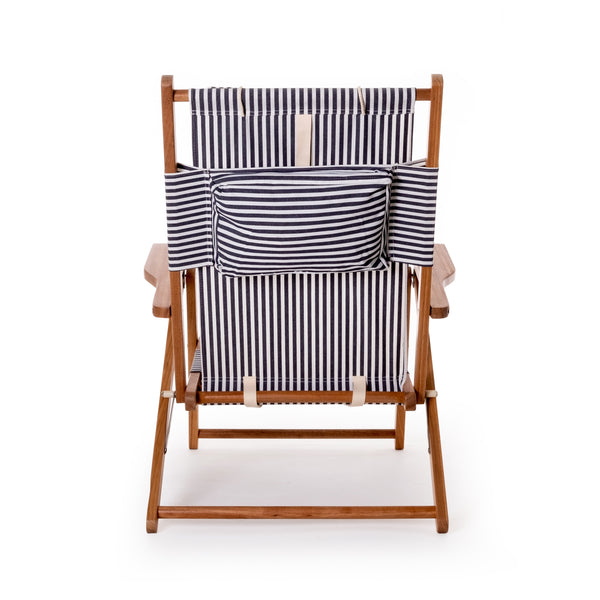 Tommy Beach Chair - Navy Stripe