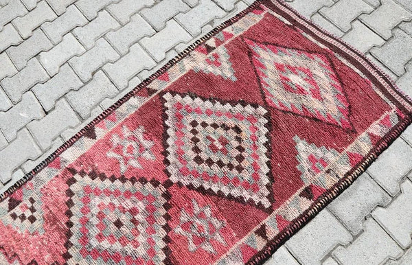 Vintage Handmade Turkish Rug