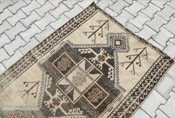 Vintage Handmade Turkish Rug