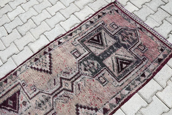 Vintage Handmade Turkish Rug