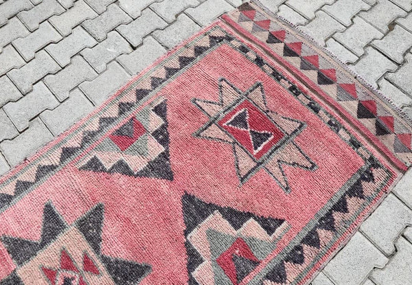 Vintage Handmade Turkish Rug