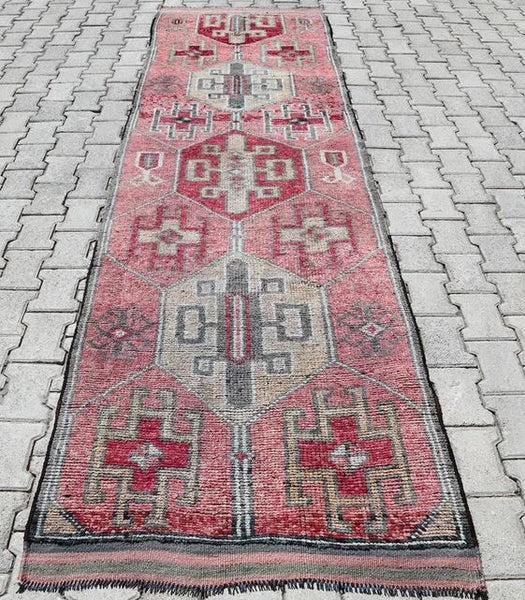 Vintage Handmade Turkish Rug
