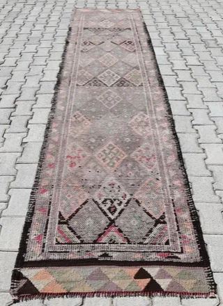 Vintage Handmade Turkish Rug