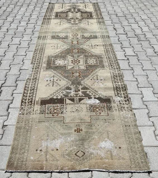 Vintage Handmade Turkish Rug