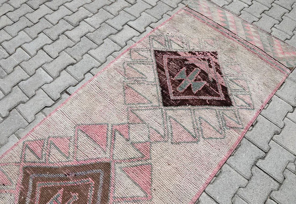 Vintage Handmade Turkish Rug