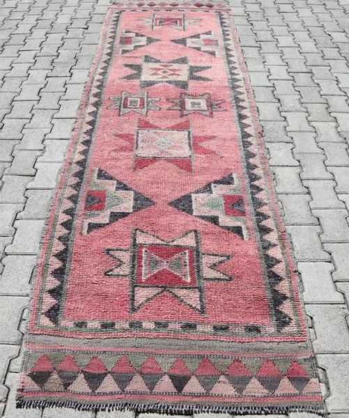 Vintage Handmade Turkish Rug