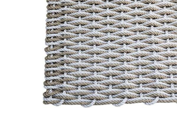 Fog Gray/Sand Rope Doormat