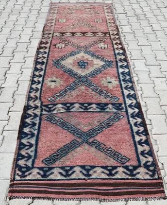 Vintage Handmade Turkish Rug