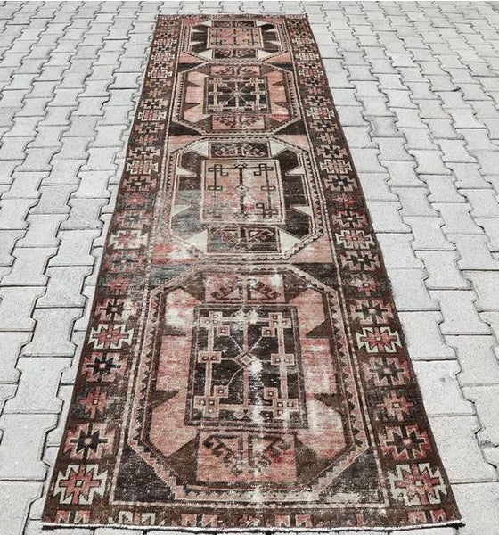 Vintage Handmade Turkish Rug