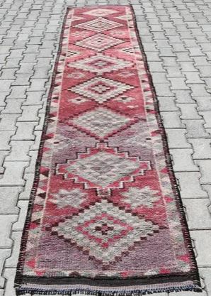Vintage Handmade Turkish Rug