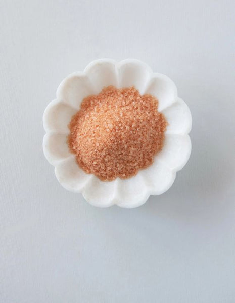 Carved Marble Flower Dish