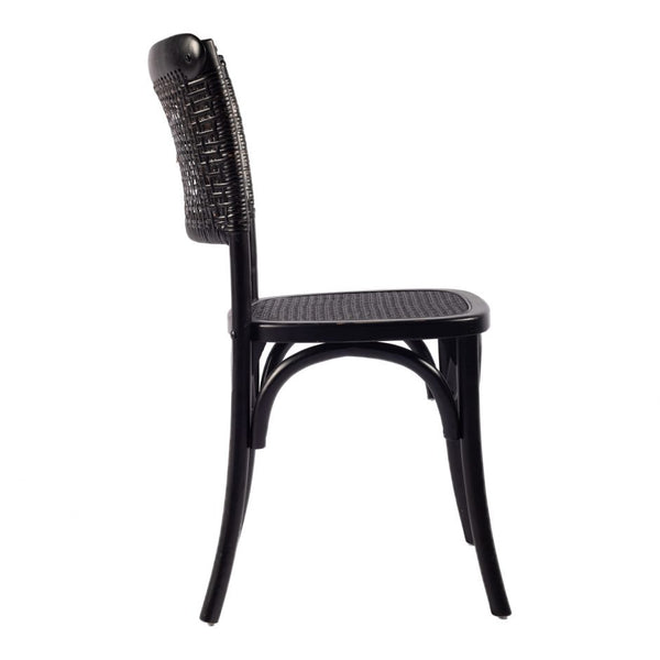Beach Plum Dining Chair Black
