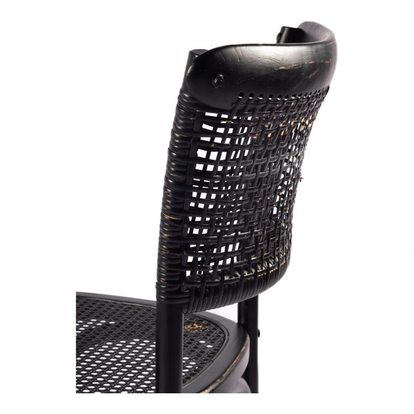 Beach Plum Dining Chair Black