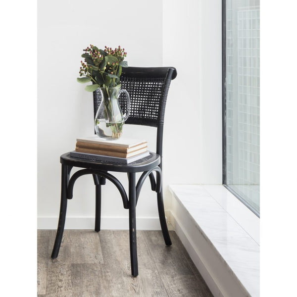 Beach Plum Dining Chair Black