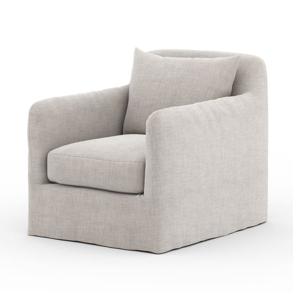 Dukes County Outdoor Swivel Chair