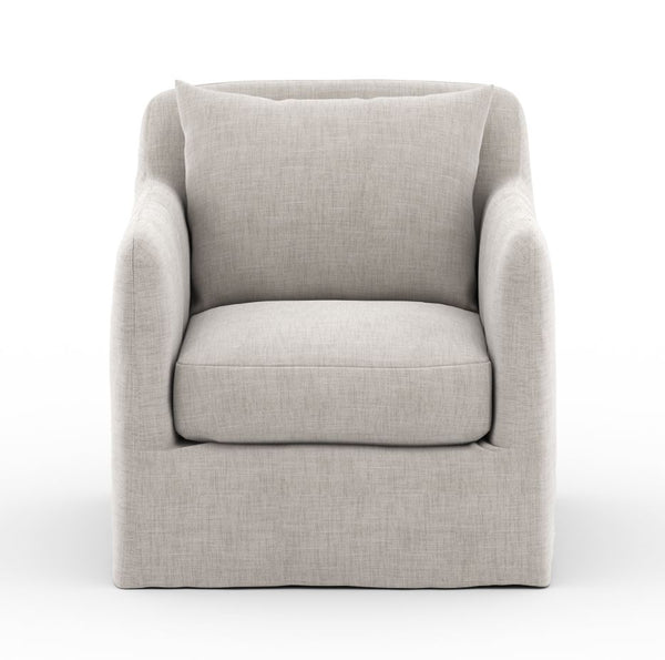 Dukes County Outdoor Swivel Chair