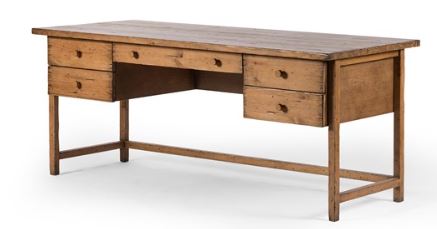 Kings Waxed Pine Desk