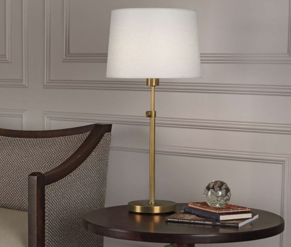 Thistle Brass Table Lamp
