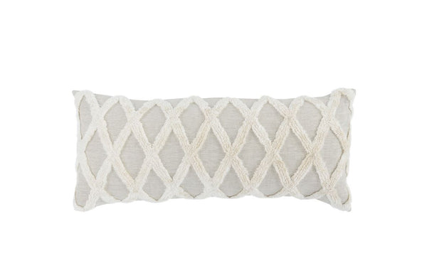 Ellett Natural / Ivory Lumbar Pillow
