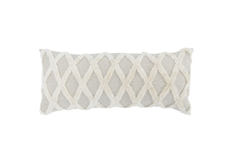 Ellett Natural / Ivory Lumbar Pillow