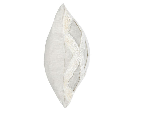 Ellett Natural / Ivory Lumbar Pillow