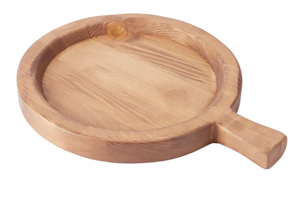 Wooden Round Serving Tray