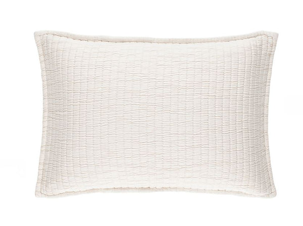 Boyfriend Ivory Matelasse Standard Sham