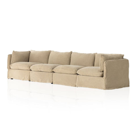 Andes 4-Piece Slipcover Sectional