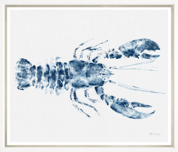 Blue Lobster Print