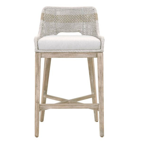 Tapestry Barstool - Taupe White