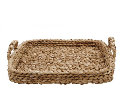 Braided Tray With Handles