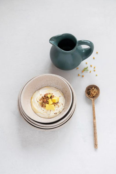 Mango Wood Spoon With Bamboo Wrapped Handle