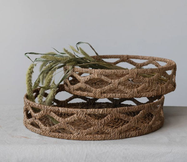 Small Hand-Woven Bankuan Tray