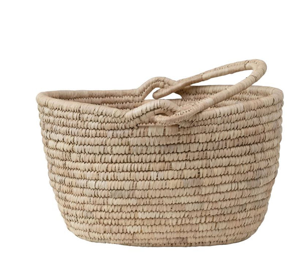 Oval Hand-Woven Basket