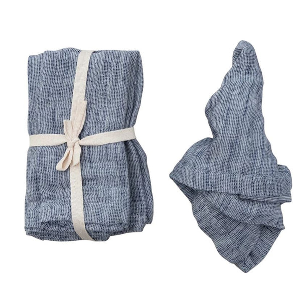 Woven Cotton and Linen Slub Napkin