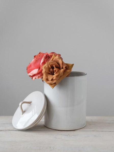 Stoneware Canister