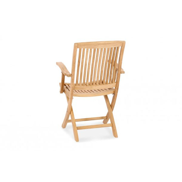 Classic Teak Folding Arm Chair