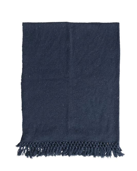 Woven Recycled Cotton Throw