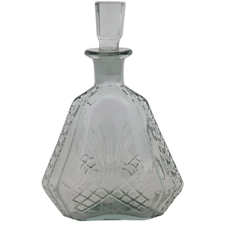 32 Oz Etched Glass Decanter