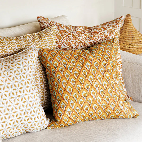 Haveli Calypso Linen Pillow