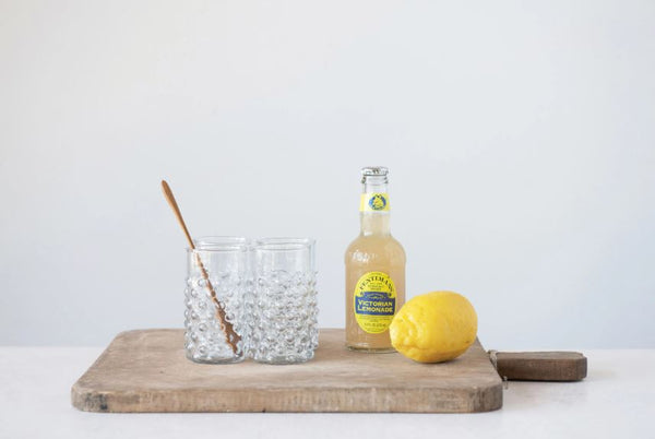 Hobnail 12 Oz Drinking Glass