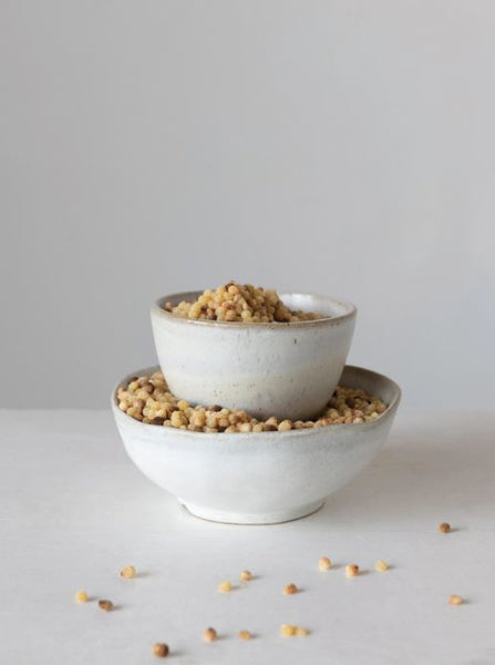 Stoneware Irregular Edged Bowl