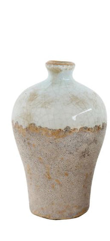 Large Round Terracotta Vase